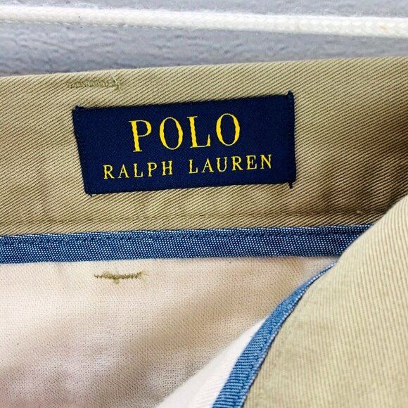 NEW Polo Ralph Lauren Men Chino Short Classic Fit 9" Hudson Tan Size 54B - Picture 5 of 12